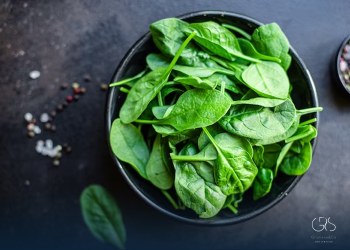 Spinach best low calorie foods