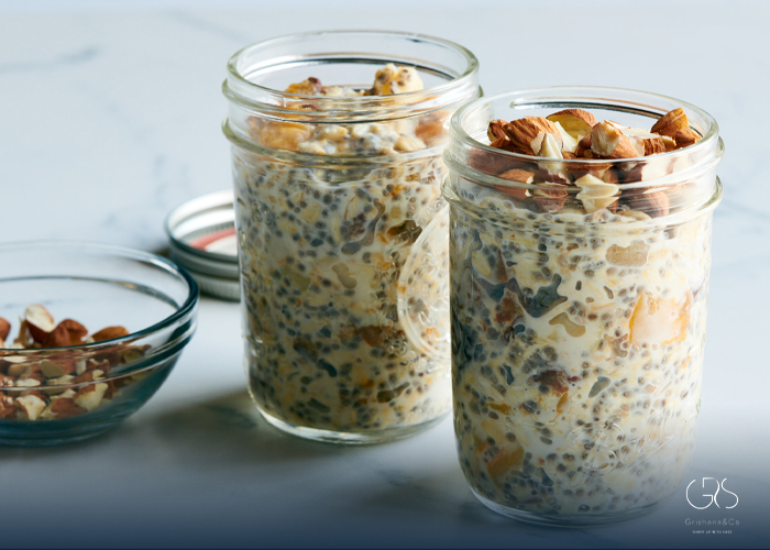 Fruit and Nut Overnight Oats
