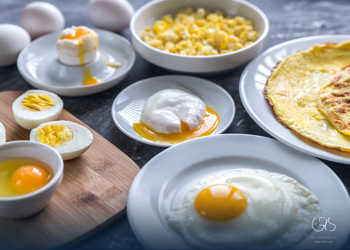 Healthy egg preparation