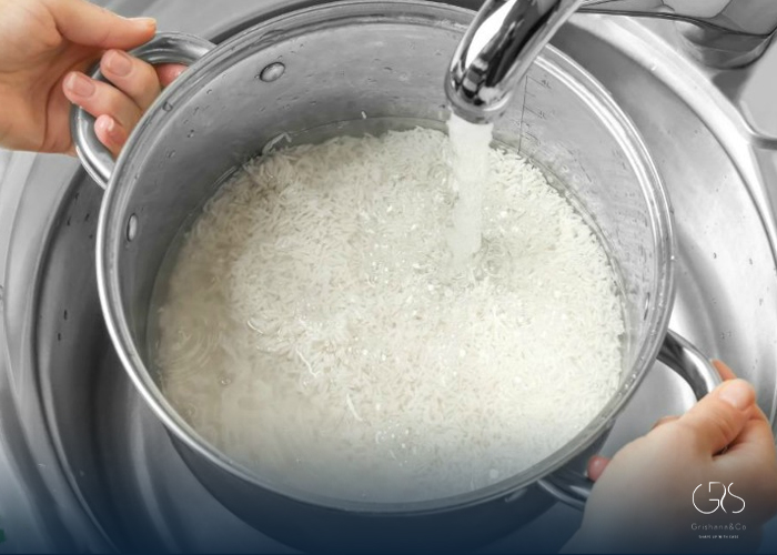 washing rice health benefits