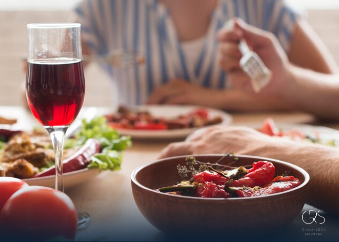 Red Wine in Mediterranean Diet: Cancer Connection