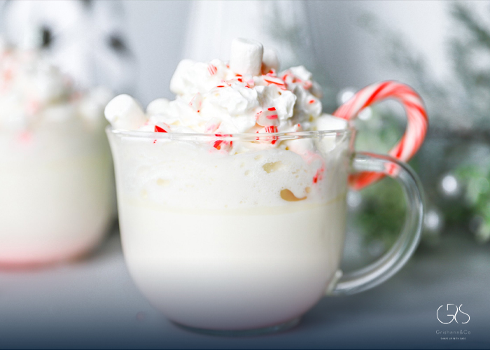 Peppermint White Hot Chocolate